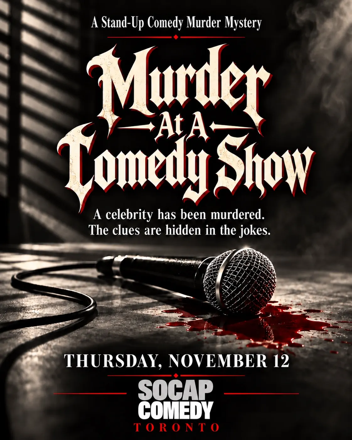 Murder At A Comedy Show poster